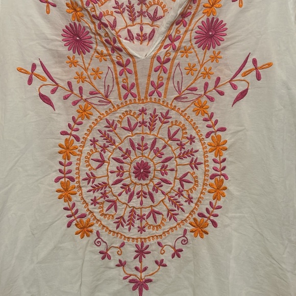 Gretchen Scott Embroidered Tunic Size Small - Picture 2 of 8